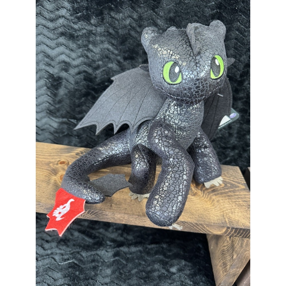 How to Train Your Dragon Toothless Plush 11"x8" Spin Master DreamWorks NWT 2025